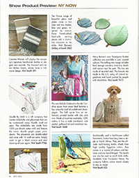 NY NOW Home Style_08-2014 - Dynasty Gallery Vivace Collection